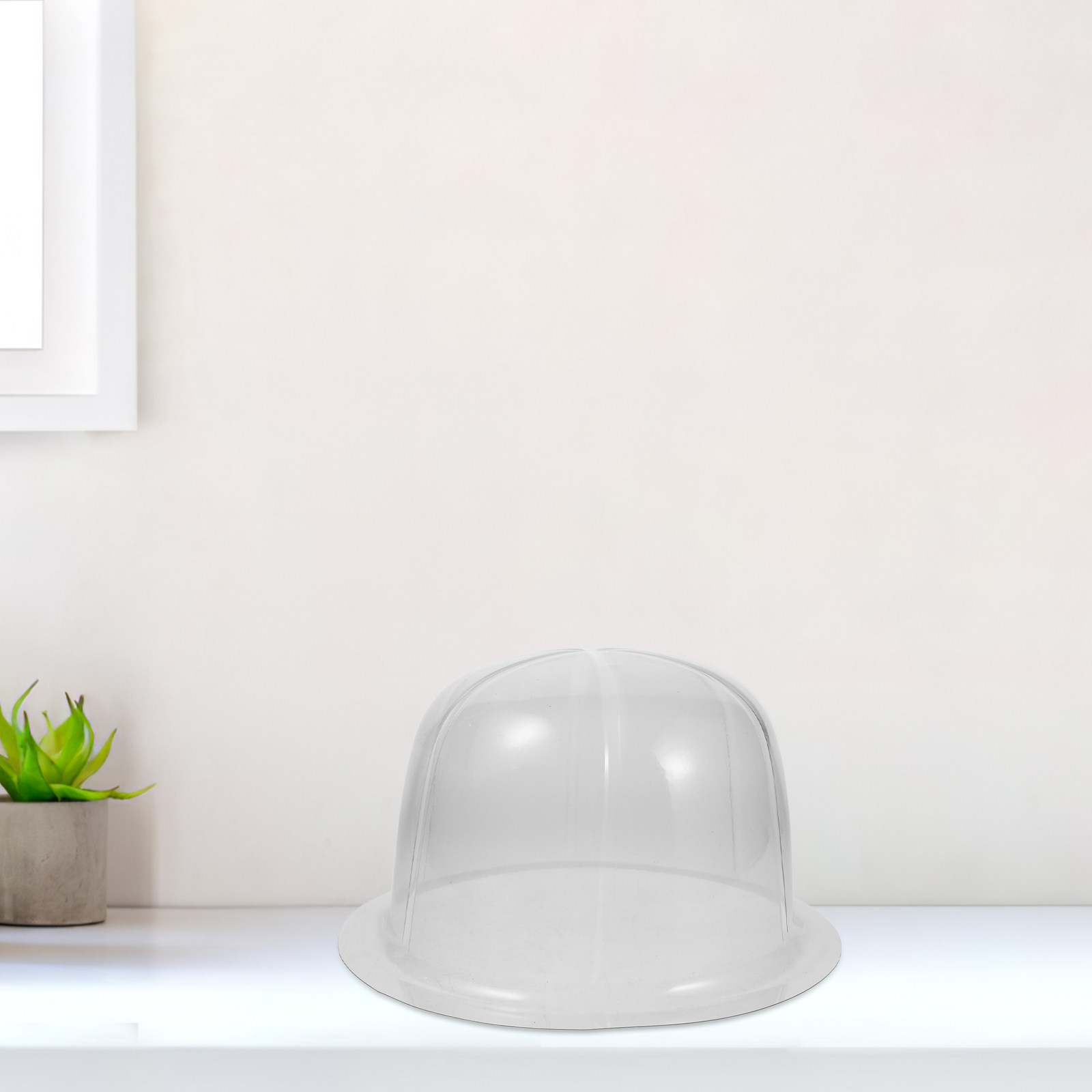 Plastic Dome Clear - 10 stuks transparante plastic koepelvormige hoedenhouder