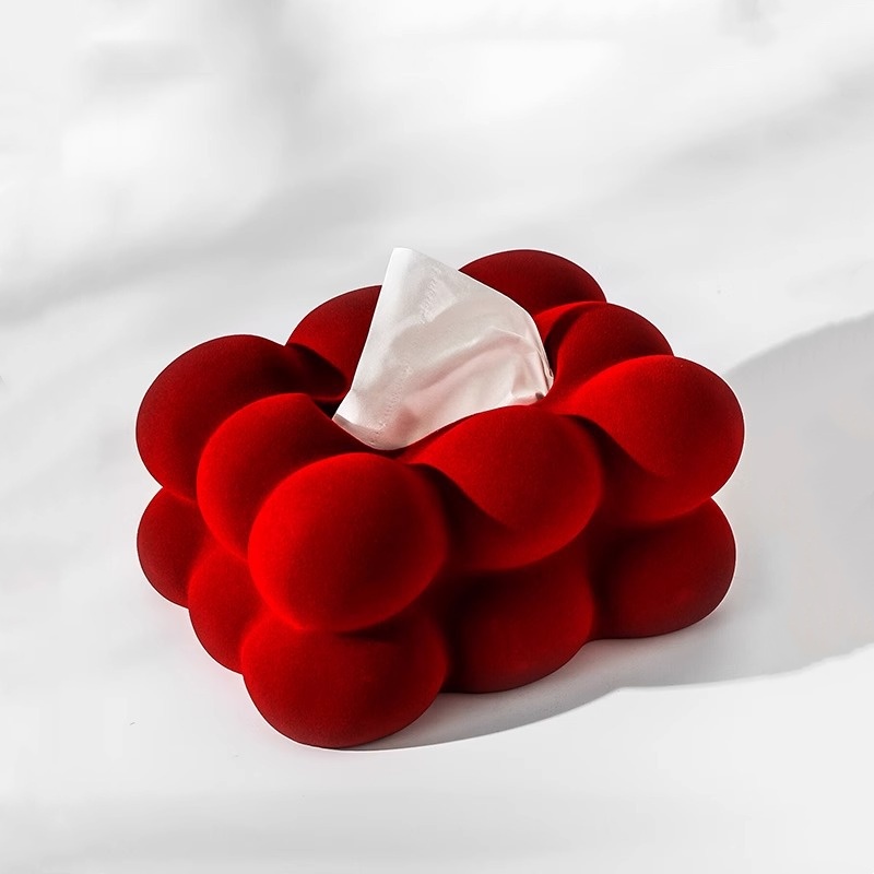 Gevlokt Tissue Box Geometrisch - Agar Tissue Culture recensie en prijs