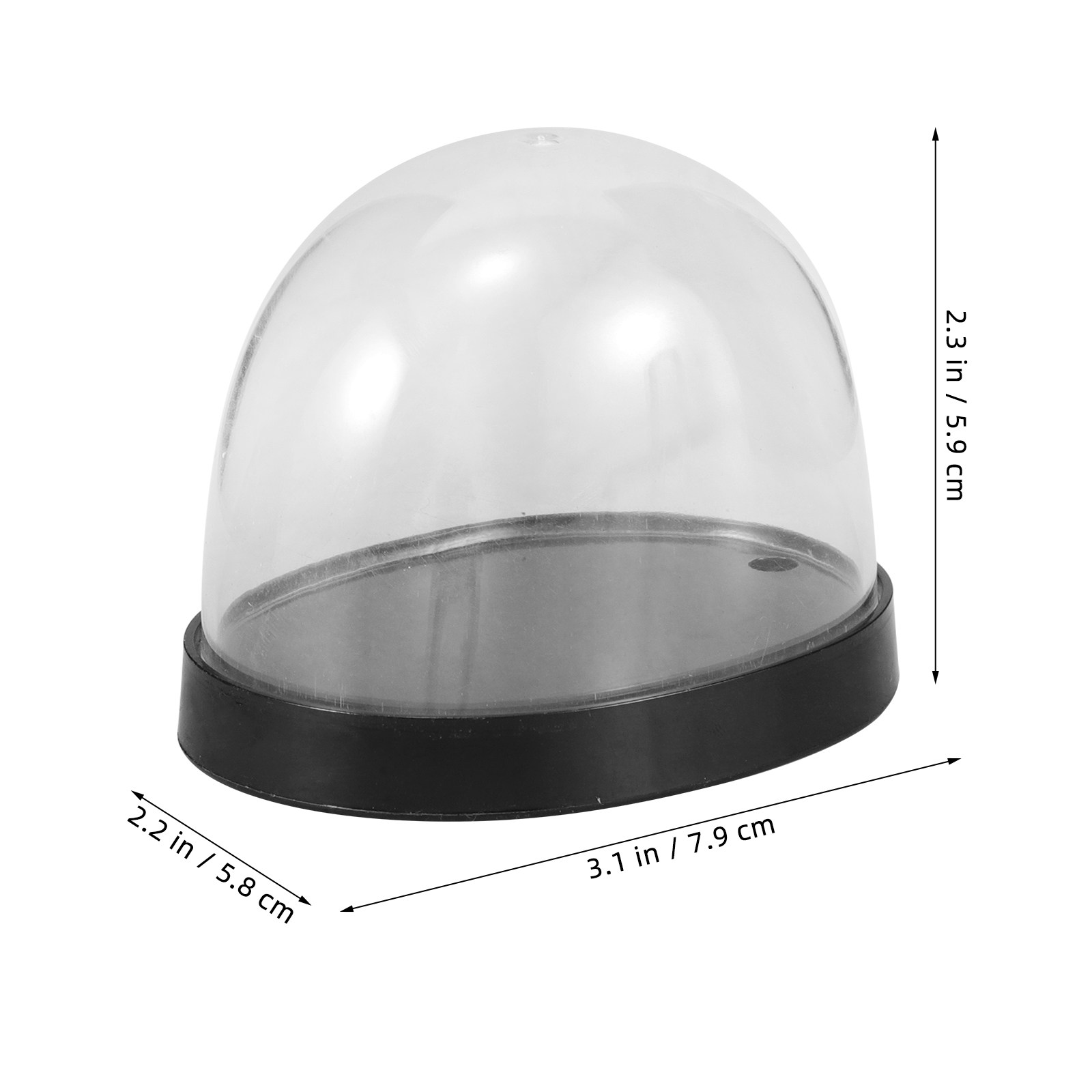 5 sets transparante plastic cl - Plastic Dome Clear recensie en prijs