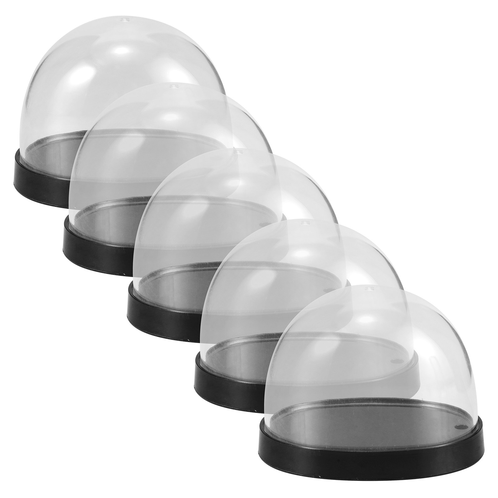 5 sets transparante plastic cl - Plastic Dome Clear recensie en prijs