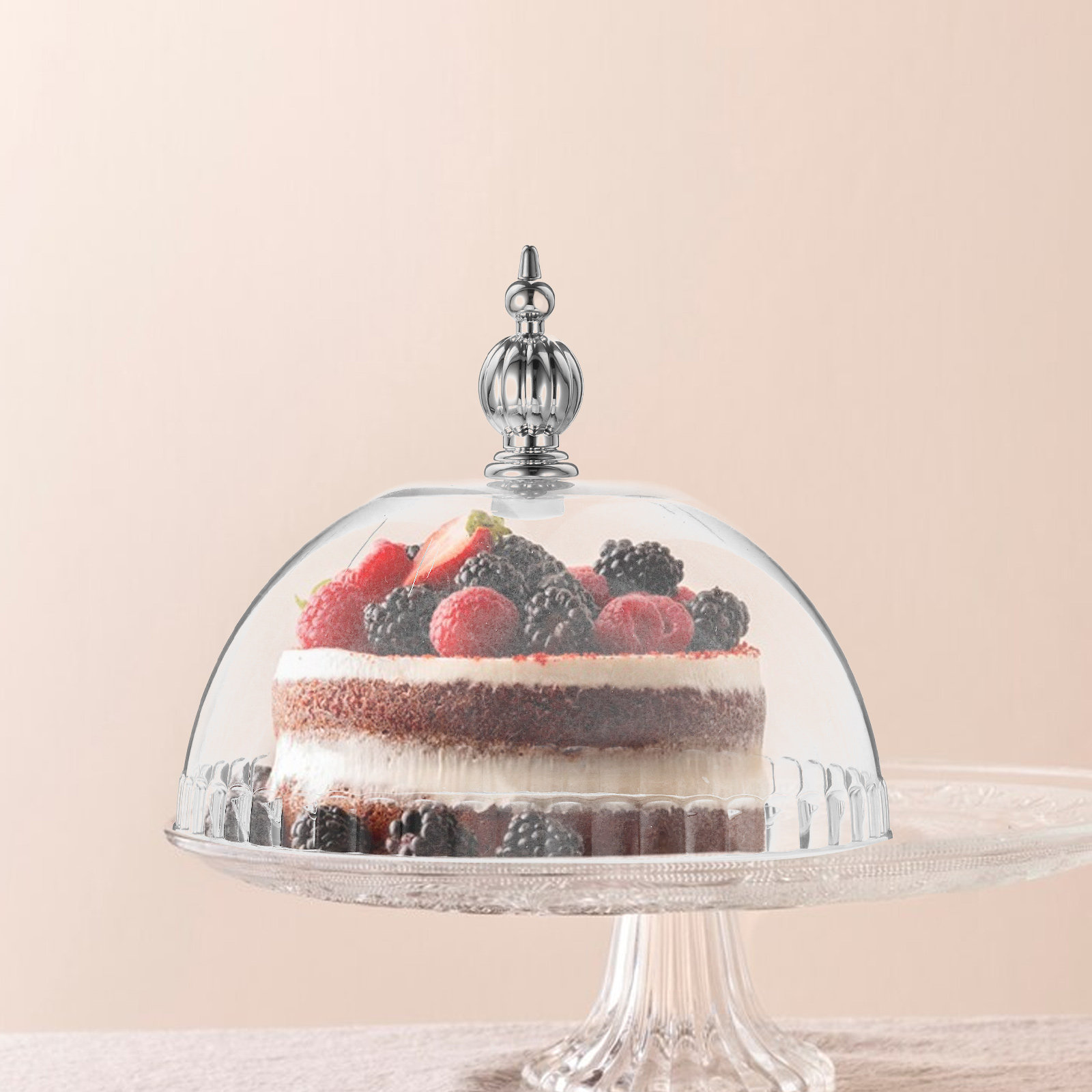 Plastic taartdeksel 6,8 inch,  - Plastic Dome Clear recensie en prijs