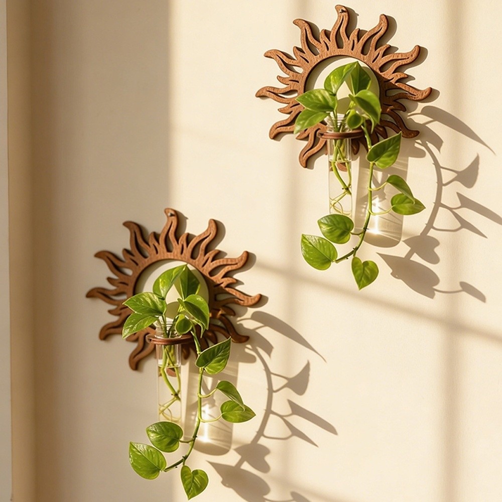 Houten wandplantenbak in bohem - Propagation Station Vase recensie en prijs