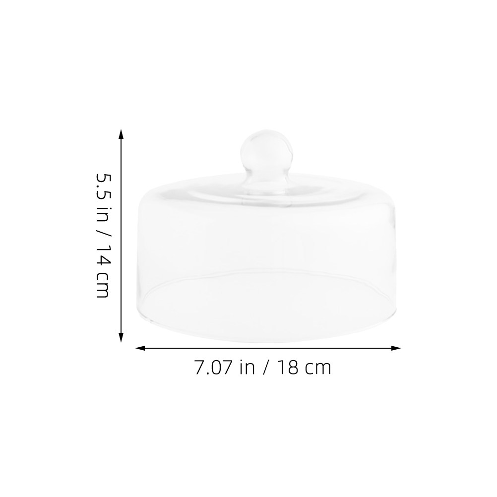 18 cm glazen taartdeksel voor  - Plastic Dome Clear recensie en prijs